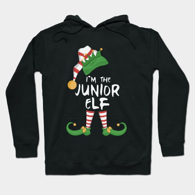 I'm The Junior Elf Hoodie by novaya